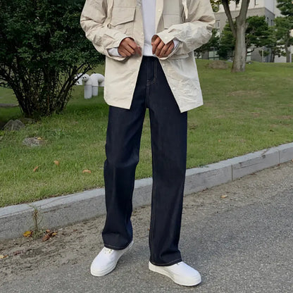 Casual Comfort Men’s Straight Jeans