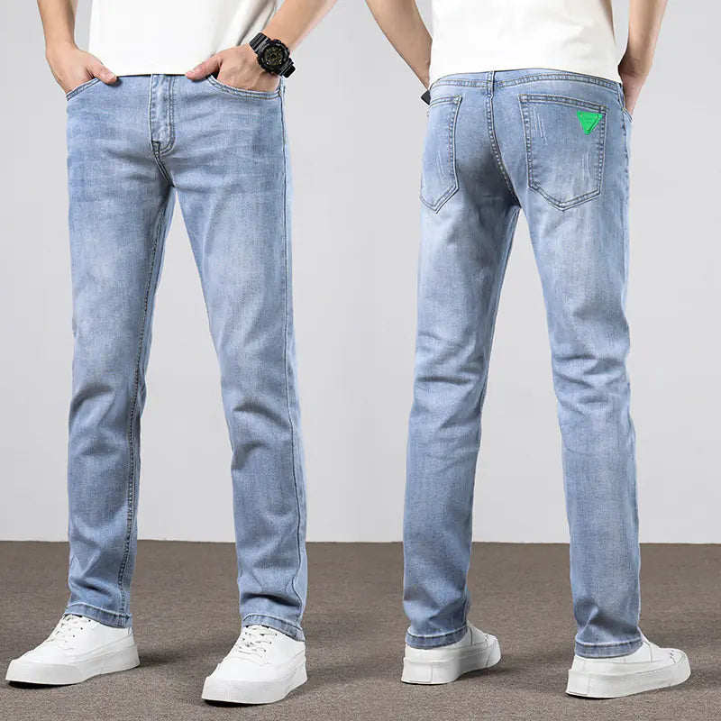 Men's Sleek Straight Stretch Jeans