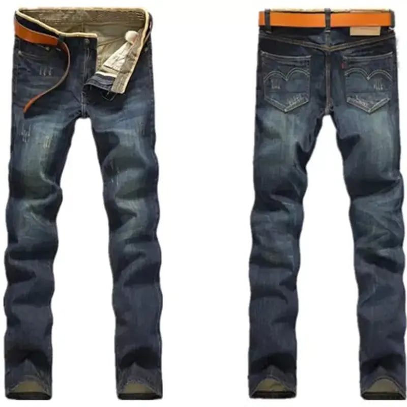 Men's Timeless Straight-Leg Denim